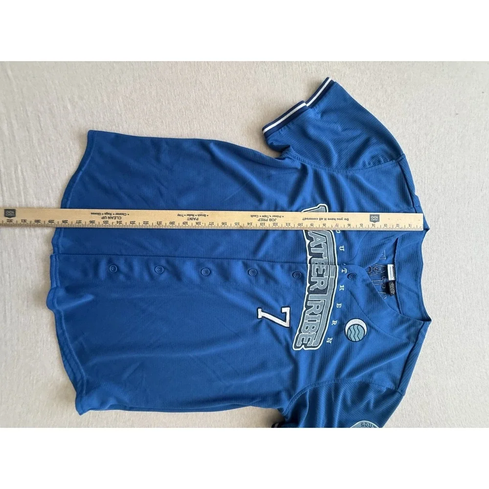 Avatar Baseball Jersey Katara Size Large Blue